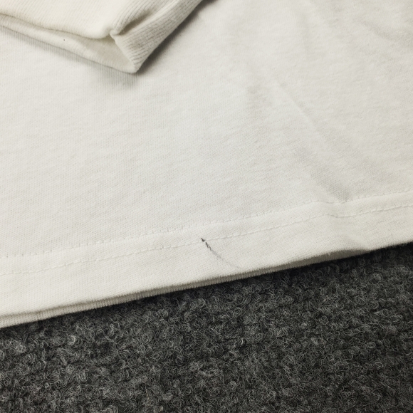 Vans Dragon Graphic T Shirt Medium Long Sleeve Crewneck Tee Skater Casual White - Picture 7 of 10